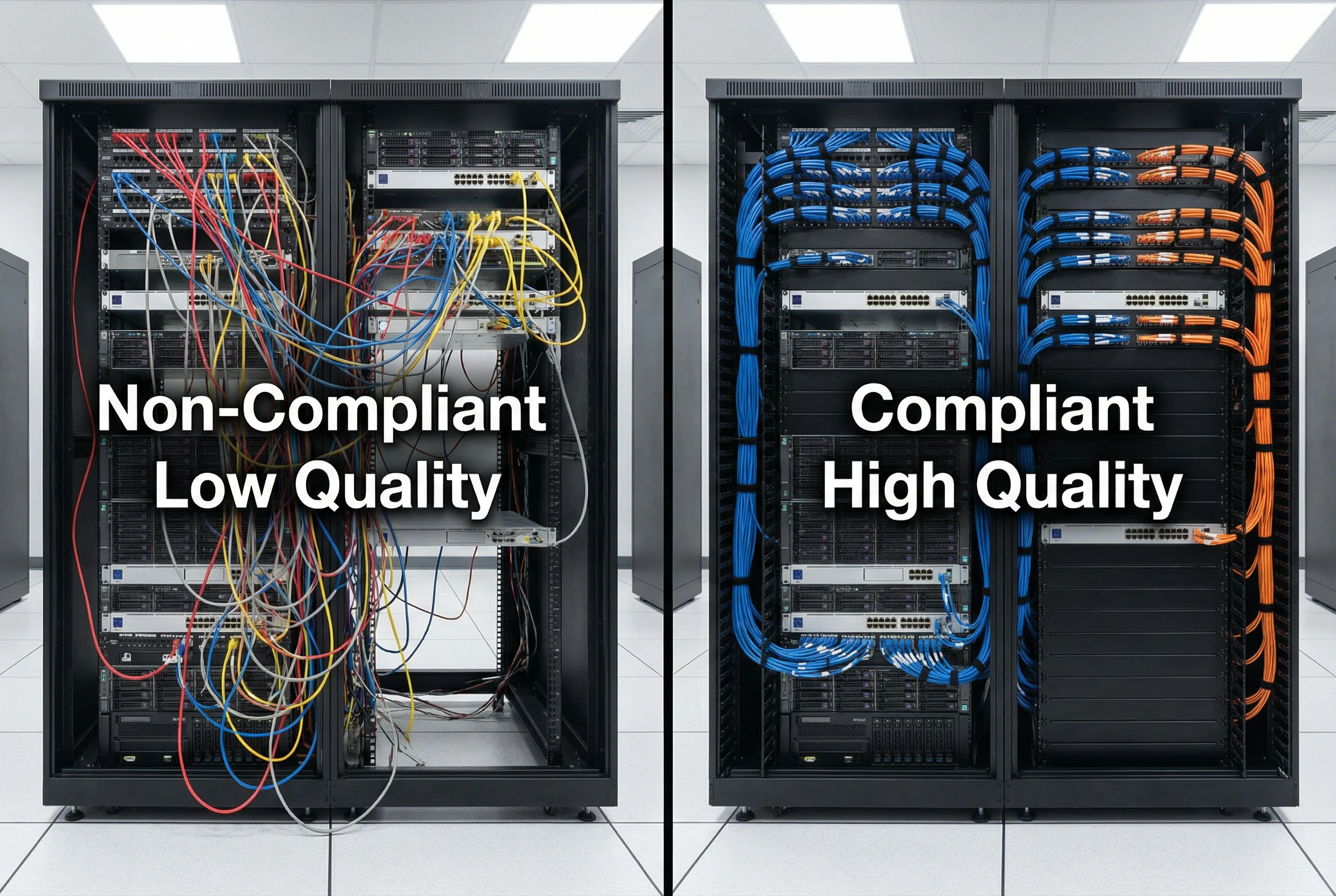 Compliant vs Non-Compliant Deployment Quality Comparison
