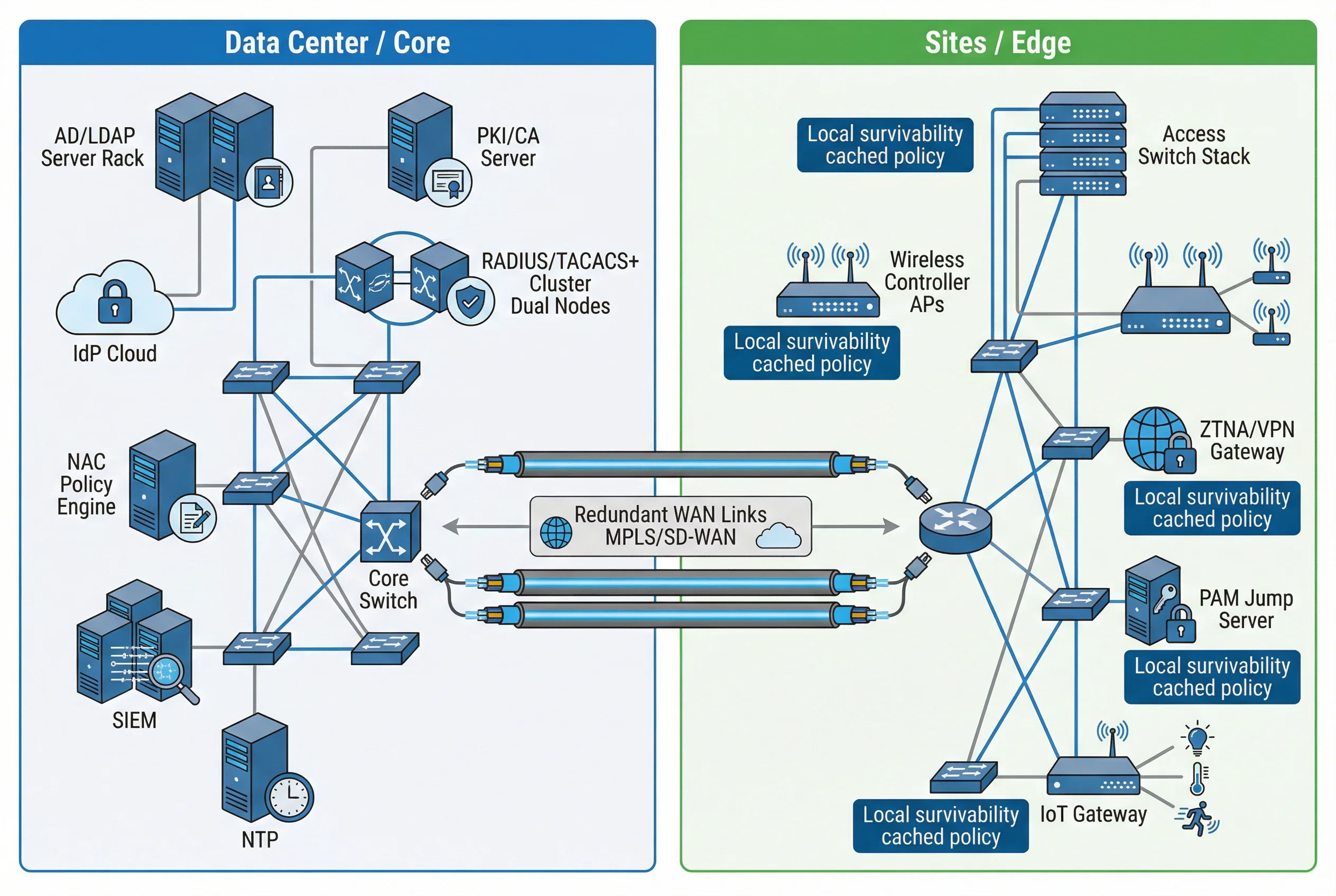 Component Deployment Boundary Diagram