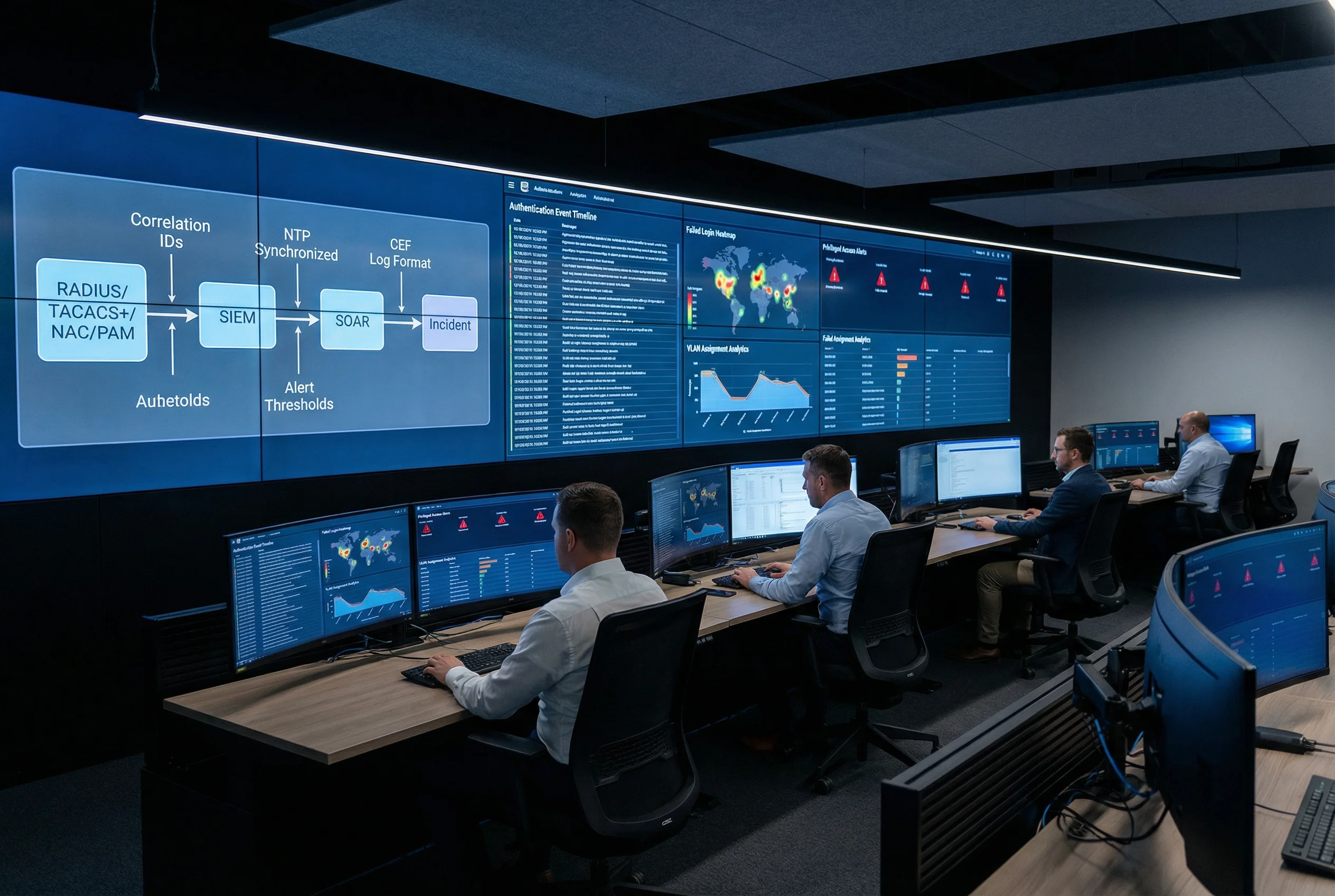 SIEM Identity Audit SOC